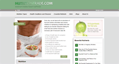 Desktop Screenshot of nutritiontrade.com